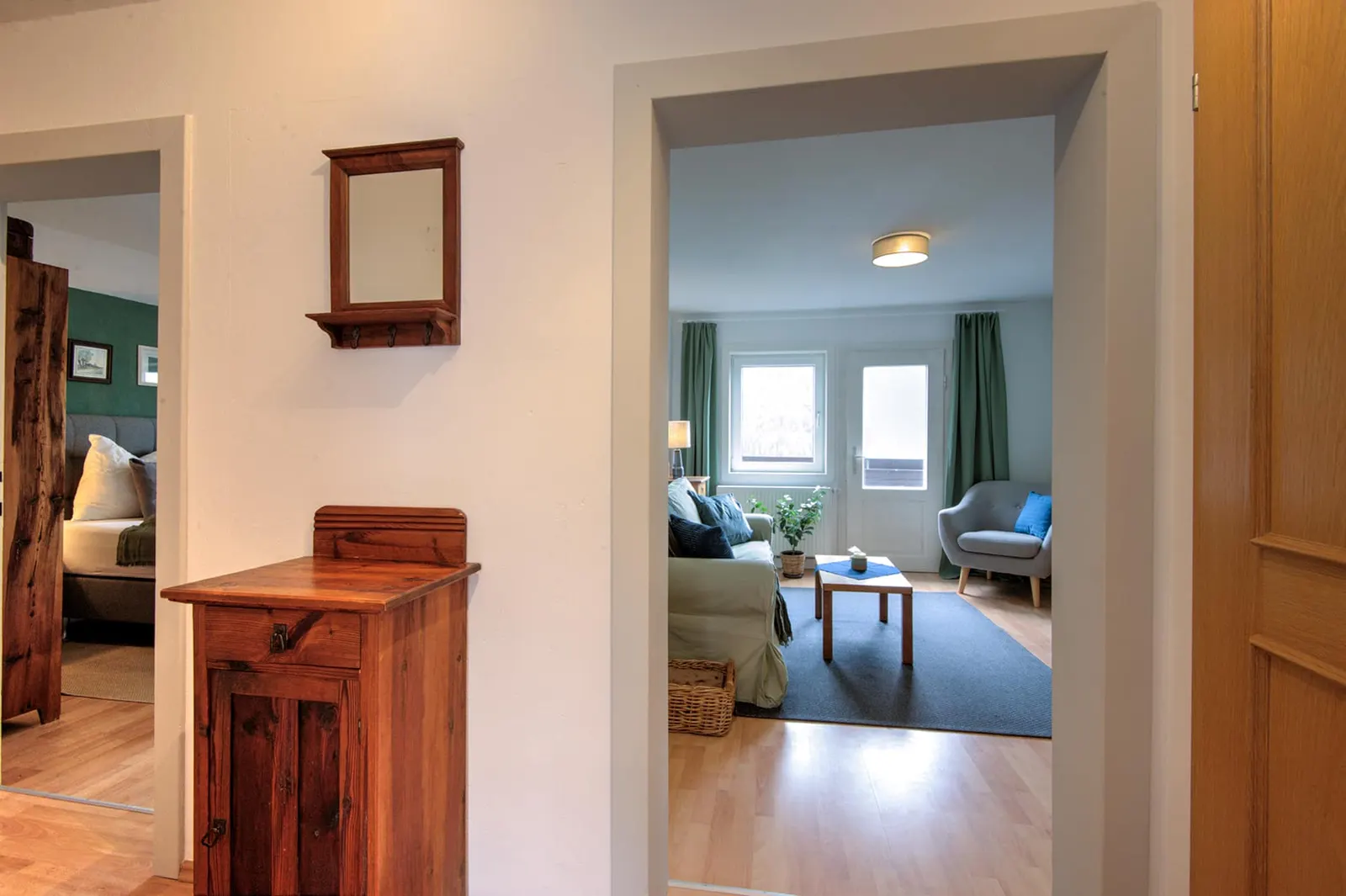 Living room, Apartment Hohe Geige in Wenns, Pitztal