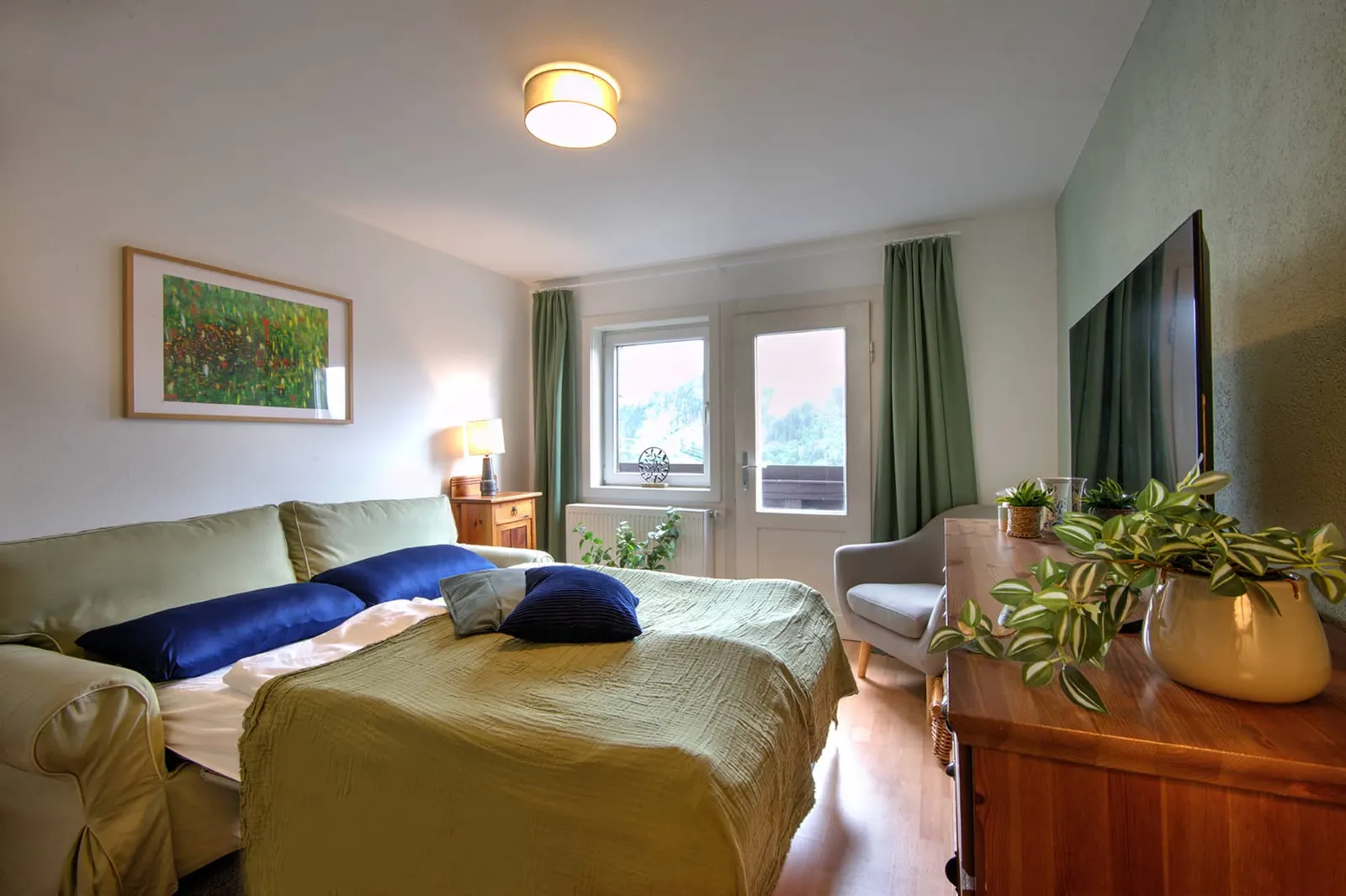 Living room, Apartment Hohe Geige in Wenns, Pitztal