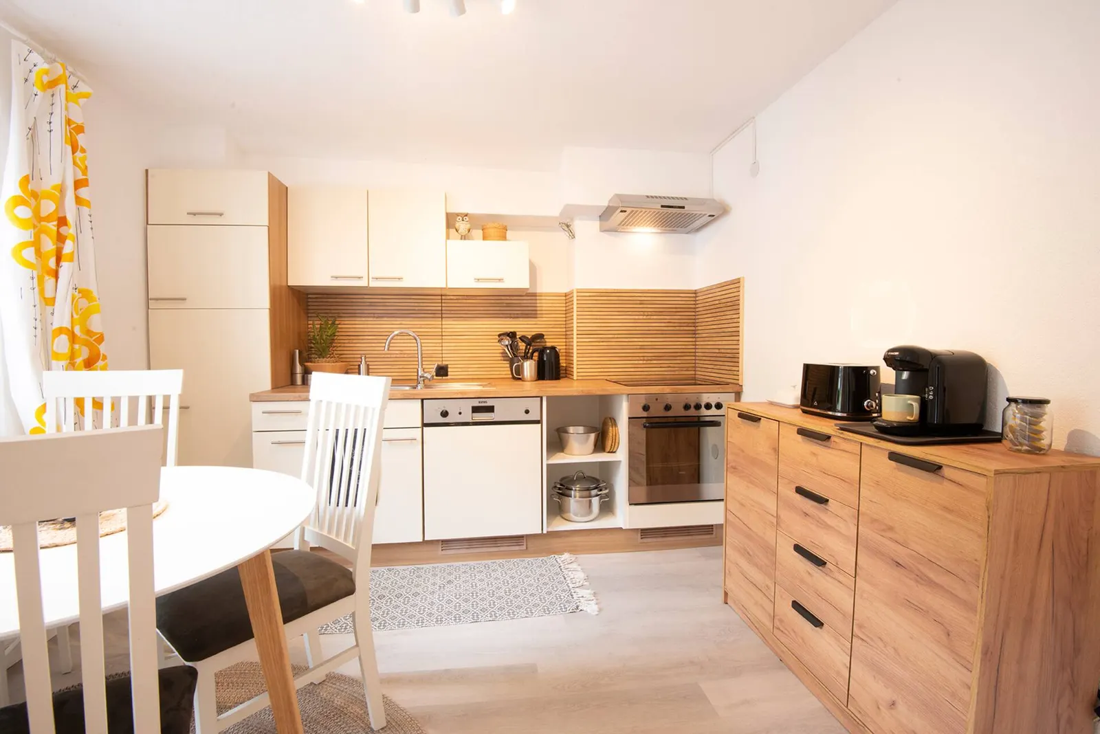 Kitchen, Apartment Hohe Geige in Wenns, Pitztal