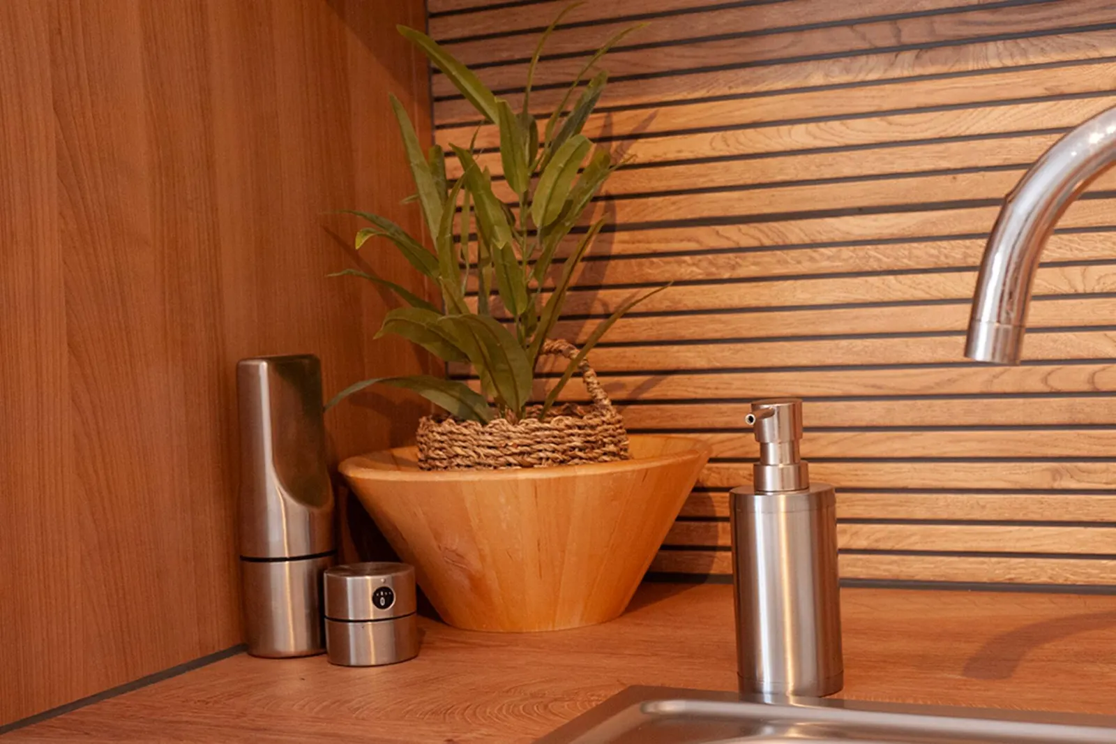 Kitchen, Apartment Hohe Geige in Wenns, Pitztal