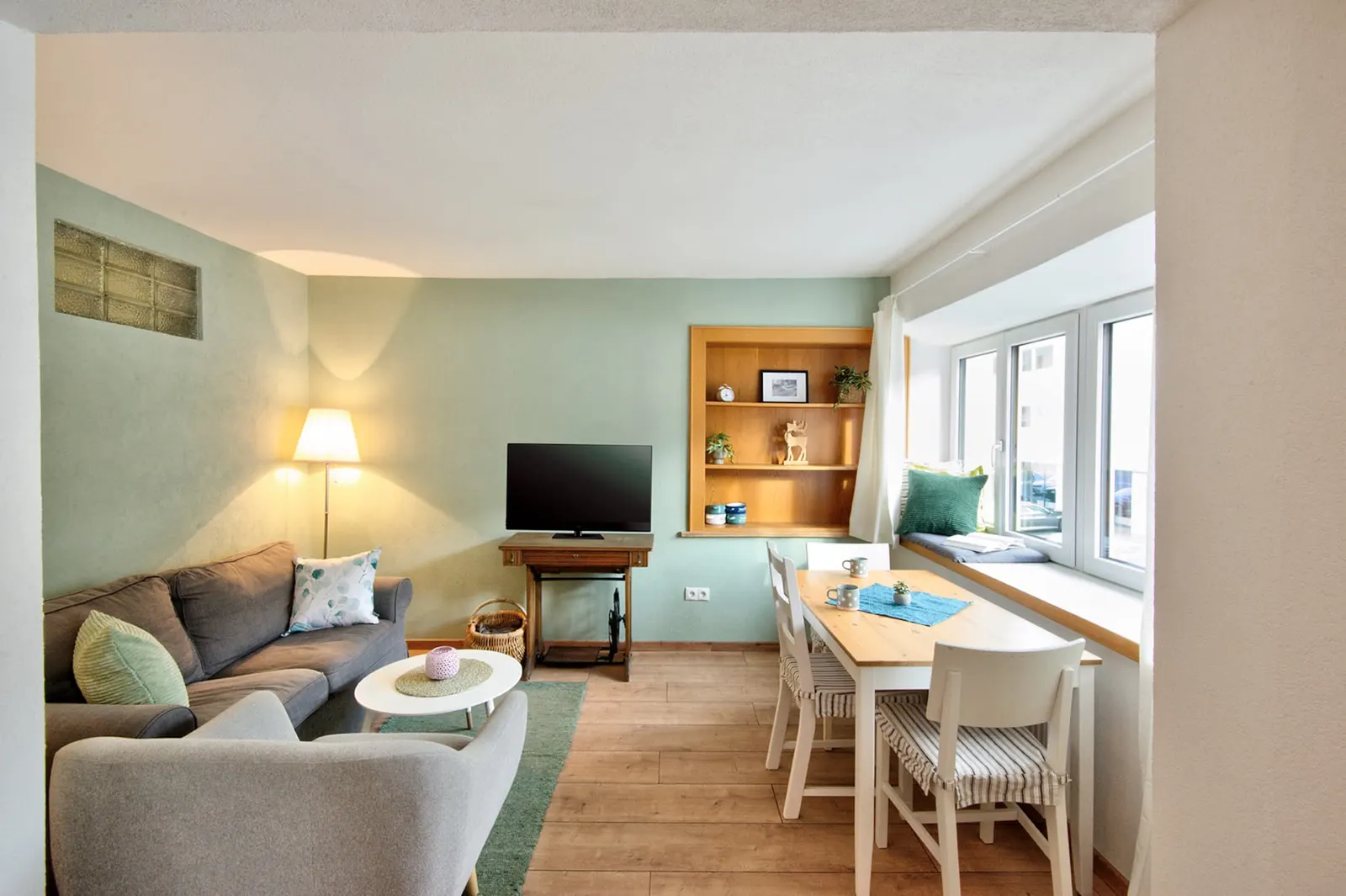 Wohnzimmer, Apartment Hochzeiger 2560 in Wenns im Pitztal
