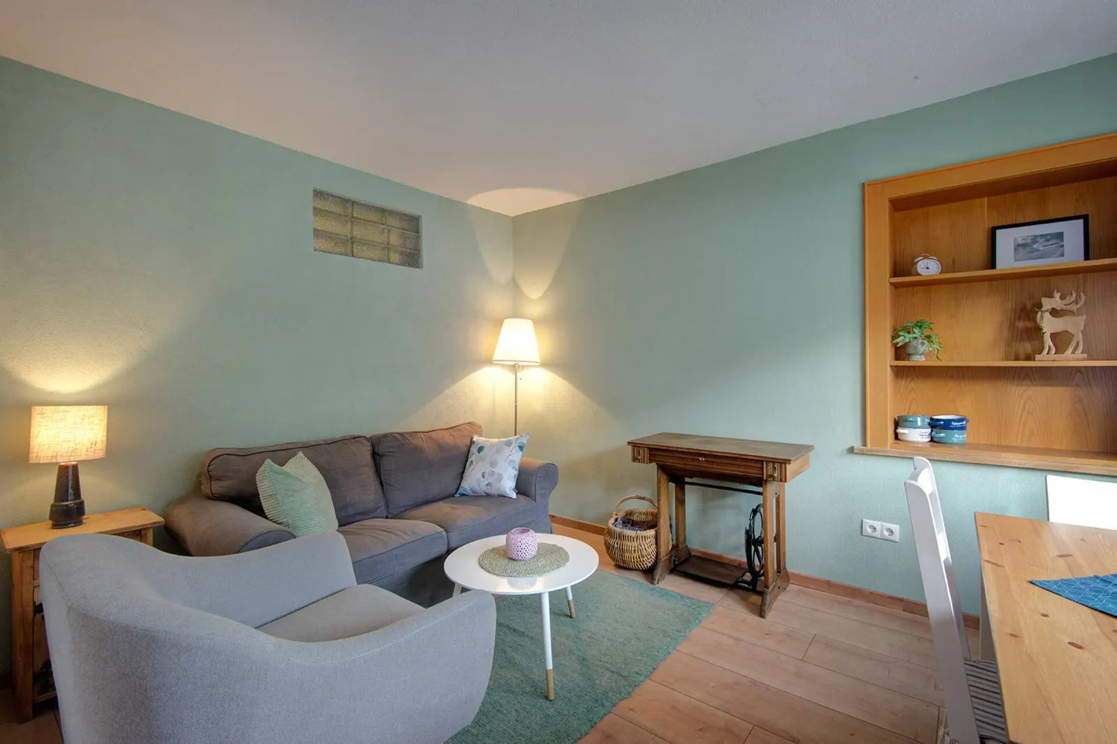 Wohnzimmer, Apartment Hochzeiger 2560 in Wenns im Pitztal
