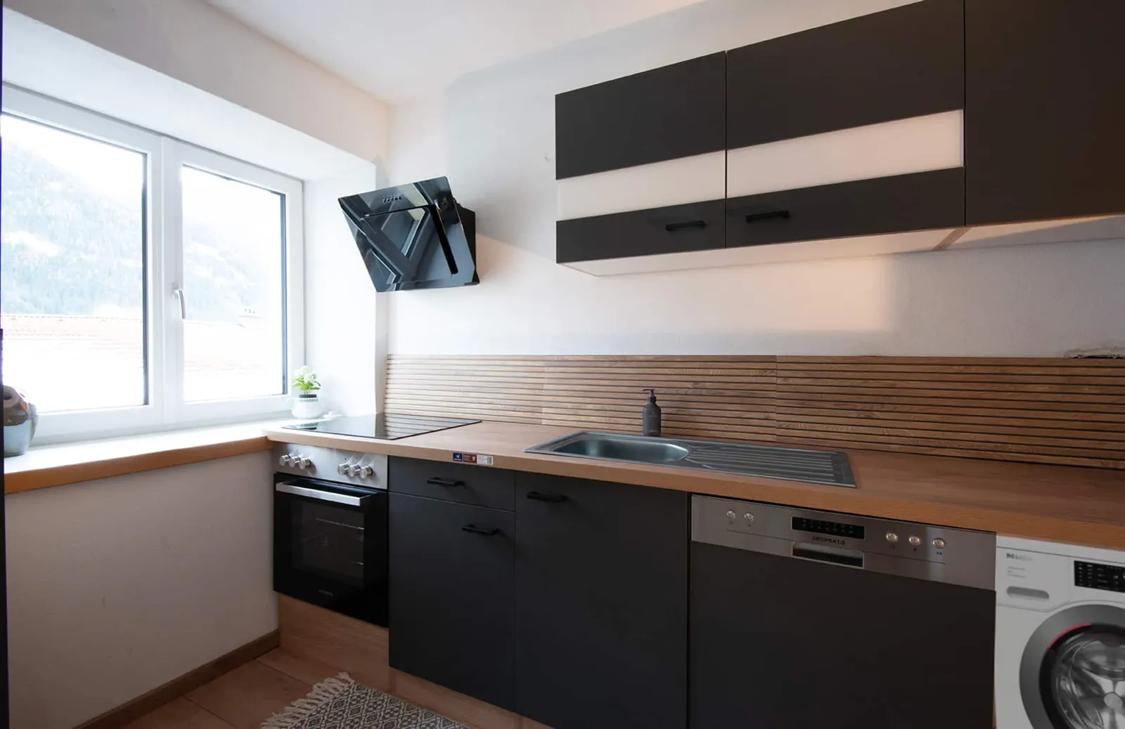 Küche, Apartment Hochzeiger 2560 in Wenns im Pitztal