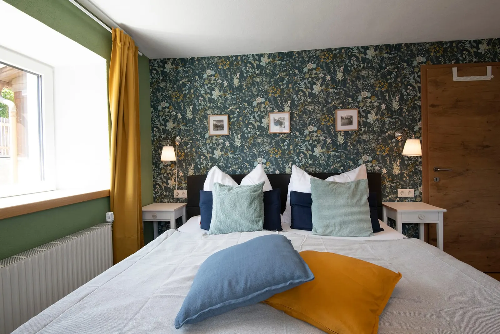 Schlafzimmer, Apartment Wiesen in Wenns im Pitztal