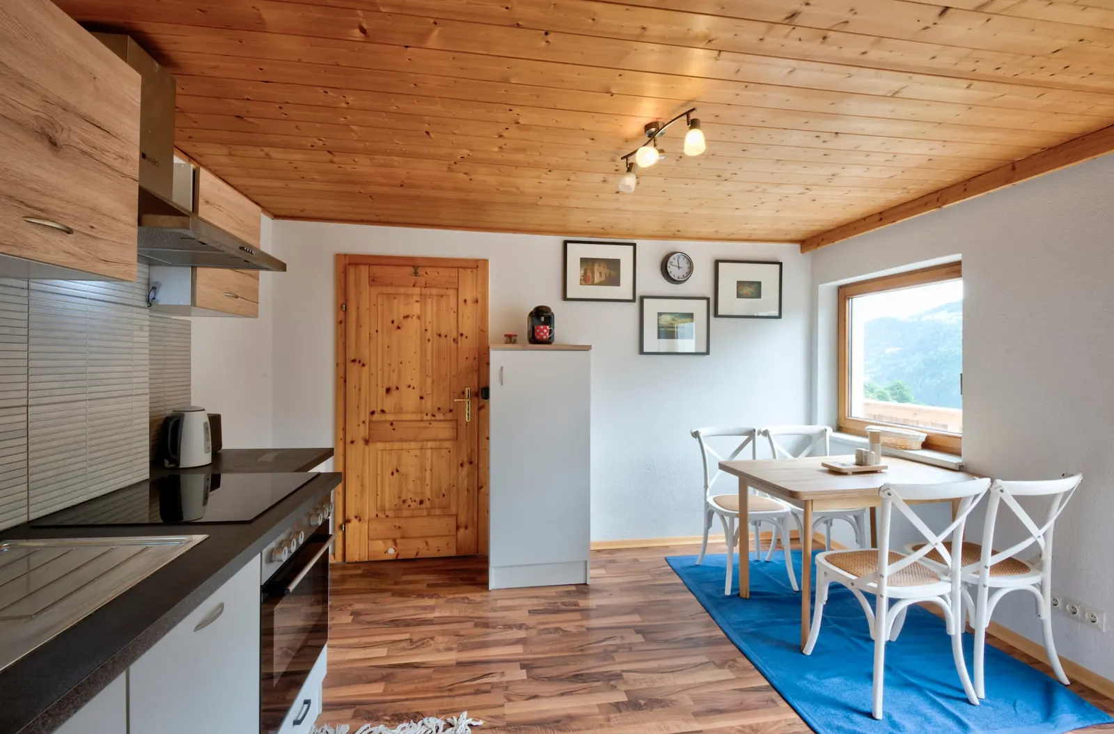 Kitchen, Apartment Aussicht in Wenns, Pitztal