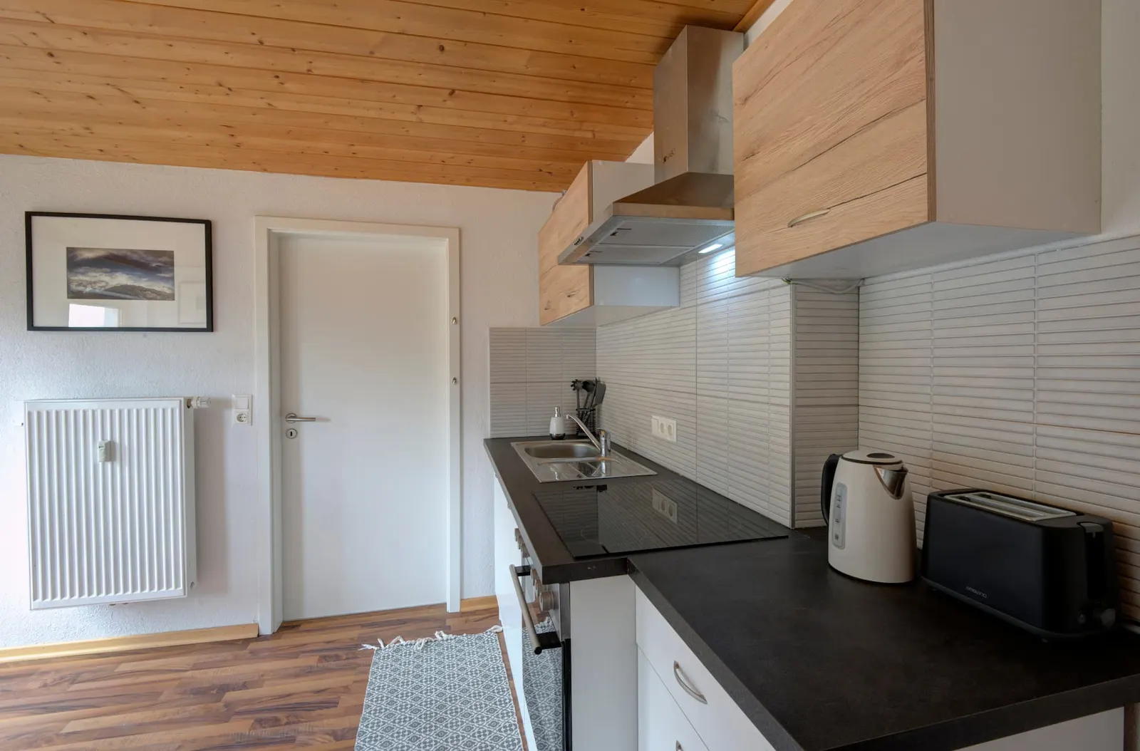Kitchen, Apartment Aussicht in Wenns, Pitztal