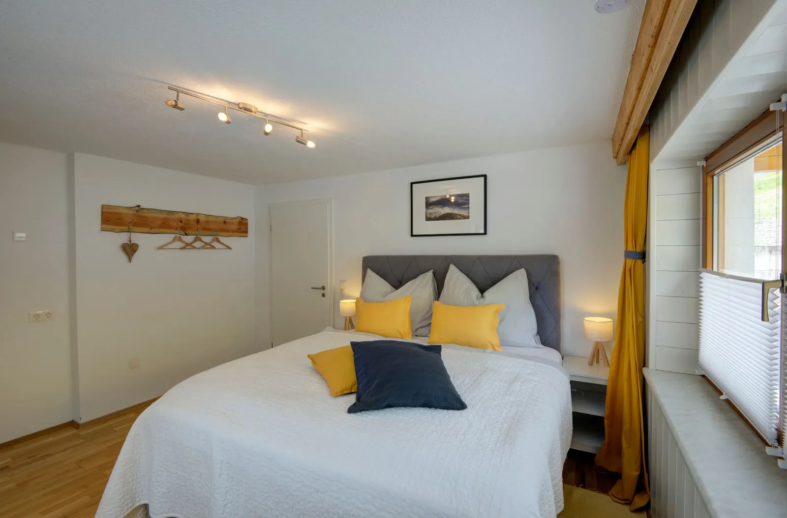Bedroom, Apartment Aussicht in Wenns, Pitztal
