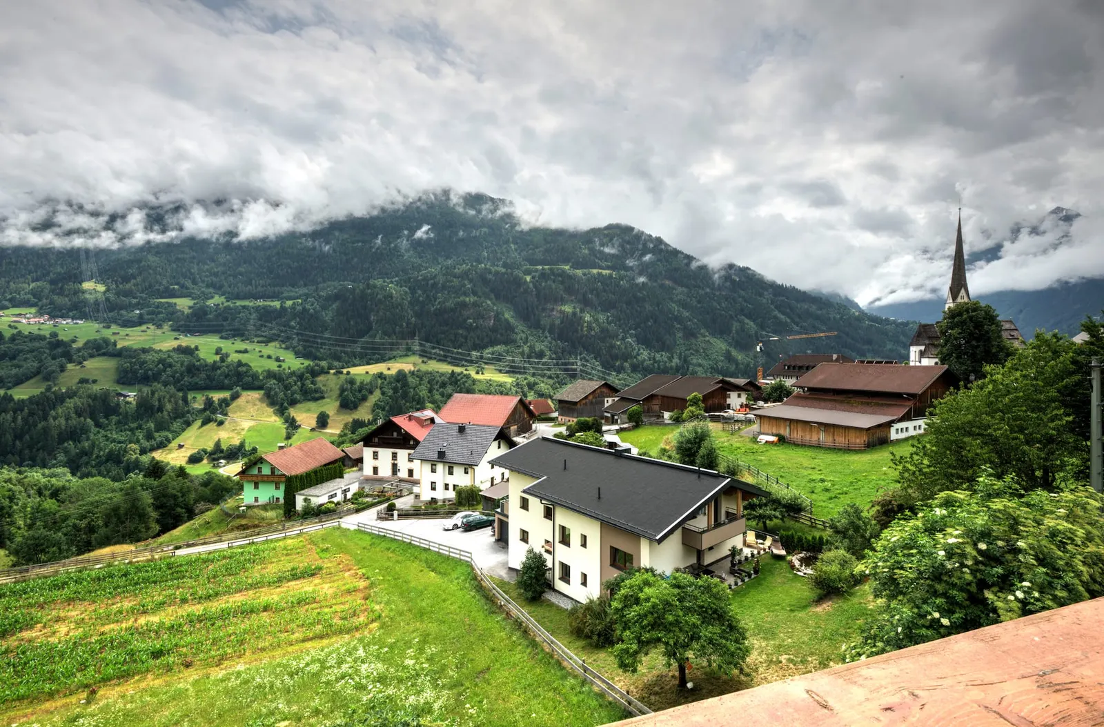 Balcony & view, Apartment Aussicht in Wenns, Pitztal